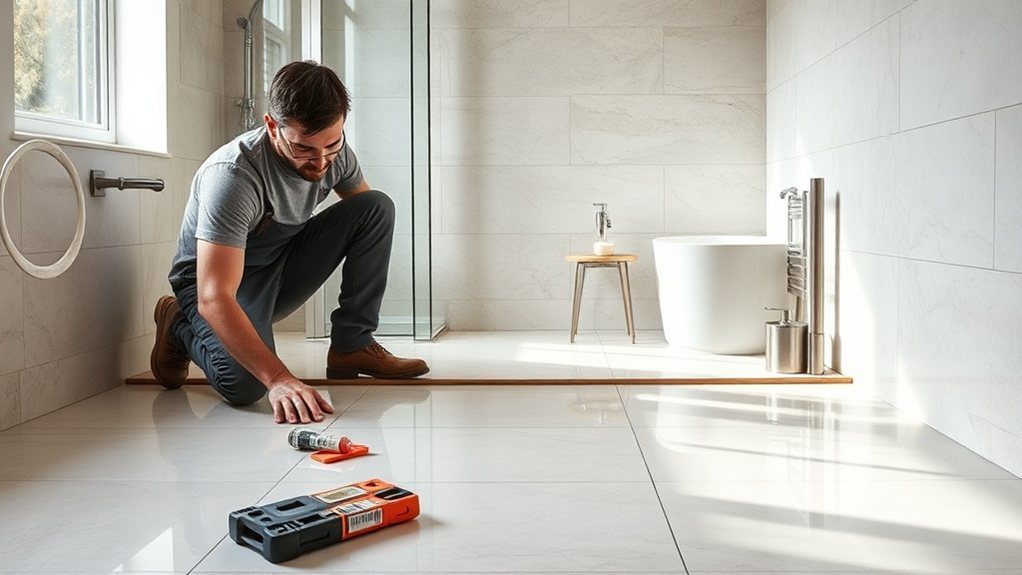 Professional Bathroom Tiling in Kew